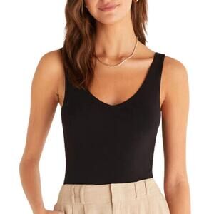 NEW Z SUPPLY women's highland bodysuit in black